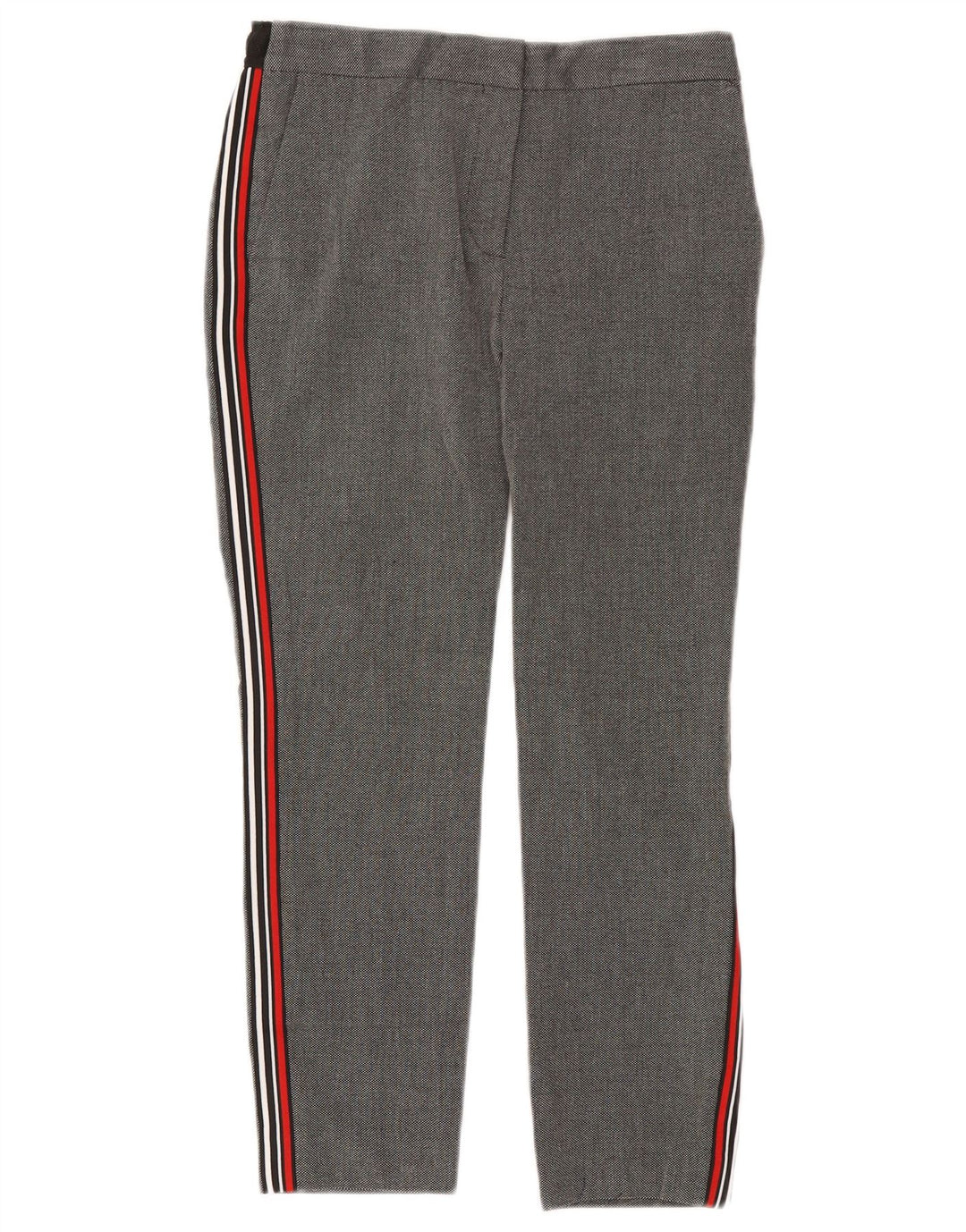 Krótkie spodnie damskie Zara, średnie W28 L25, szary poliester