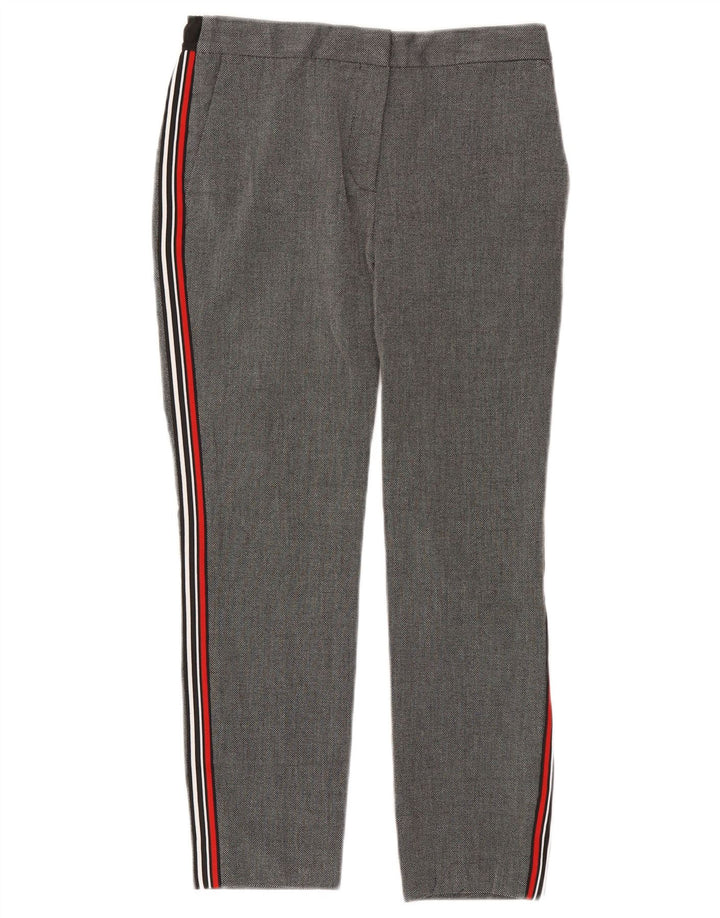 Krótkie spodnie damskie Zara, średnie W28 L25, szary poliester