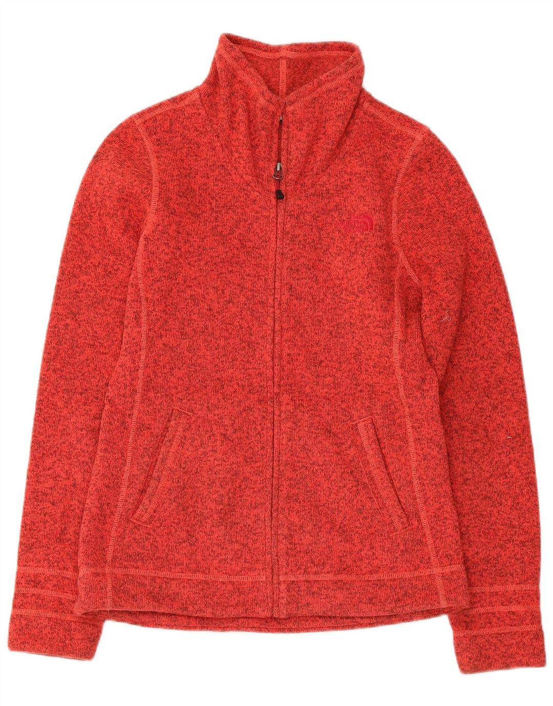 Damska kurtka dresowa The North Face UK 10, mała, czerwona nakrapiana
