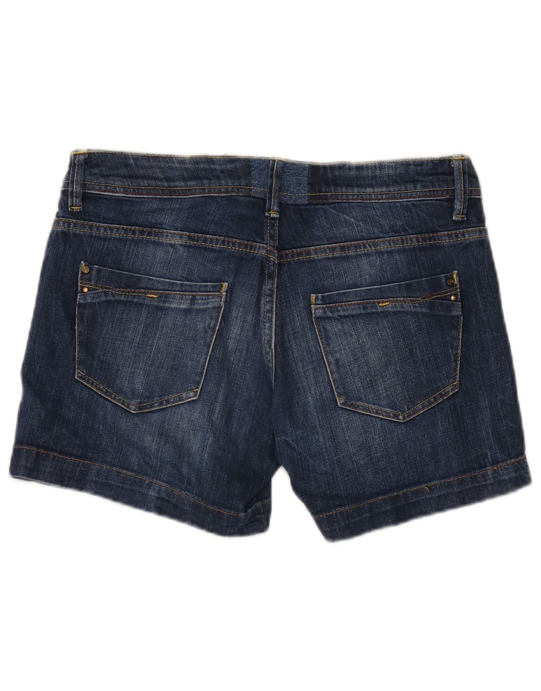 Damskie spodenki jeansowe Vintage W32, duże, niebieskie, bawełniane