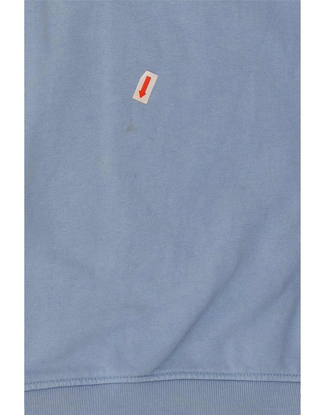 Crew Clothing Męska bluza z kapturem, duża niebieska bawełna