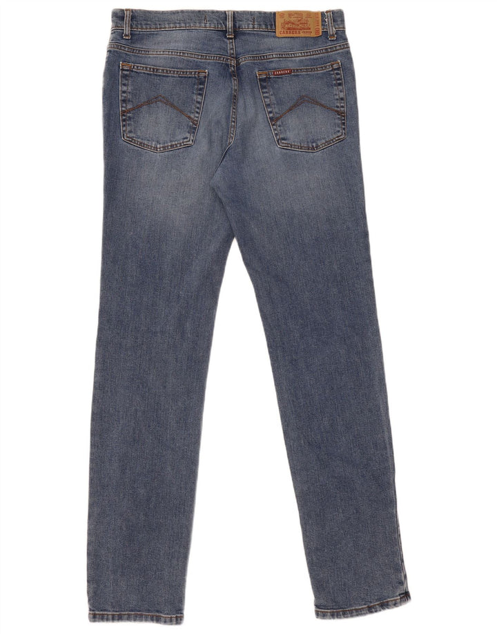 Męskie jeansy Carrera 700 Straight W35 L35 Niebieskie bawełniane
