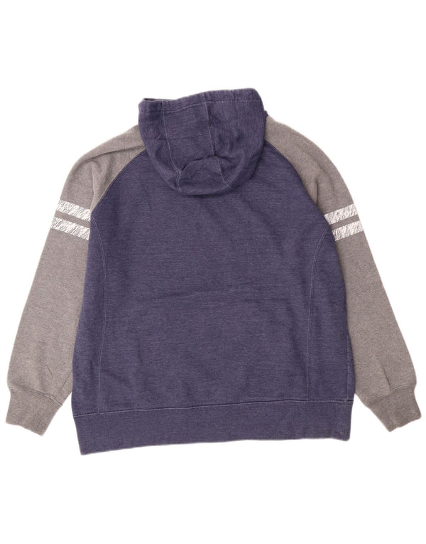 Damska bluza z kapturem NFL Seattle Seahawks UK 18 XL, granatowa, blok kolorów