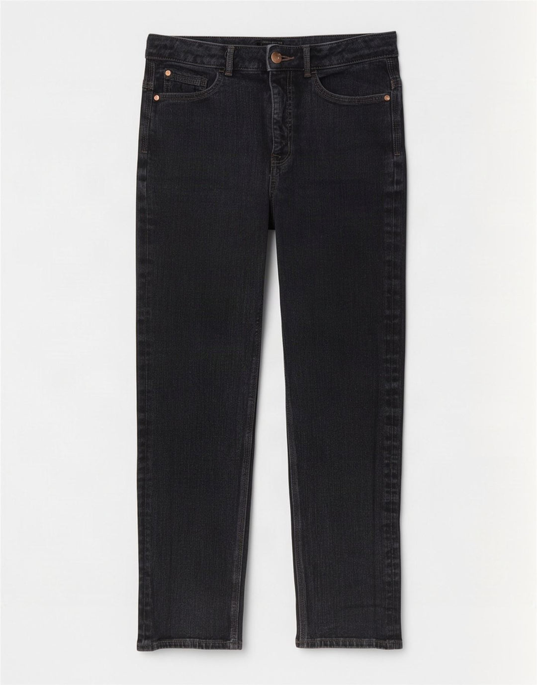 Marks & Spencer Damskie jeansy slim UK 12 Medium W28 L28 Szara bawełna