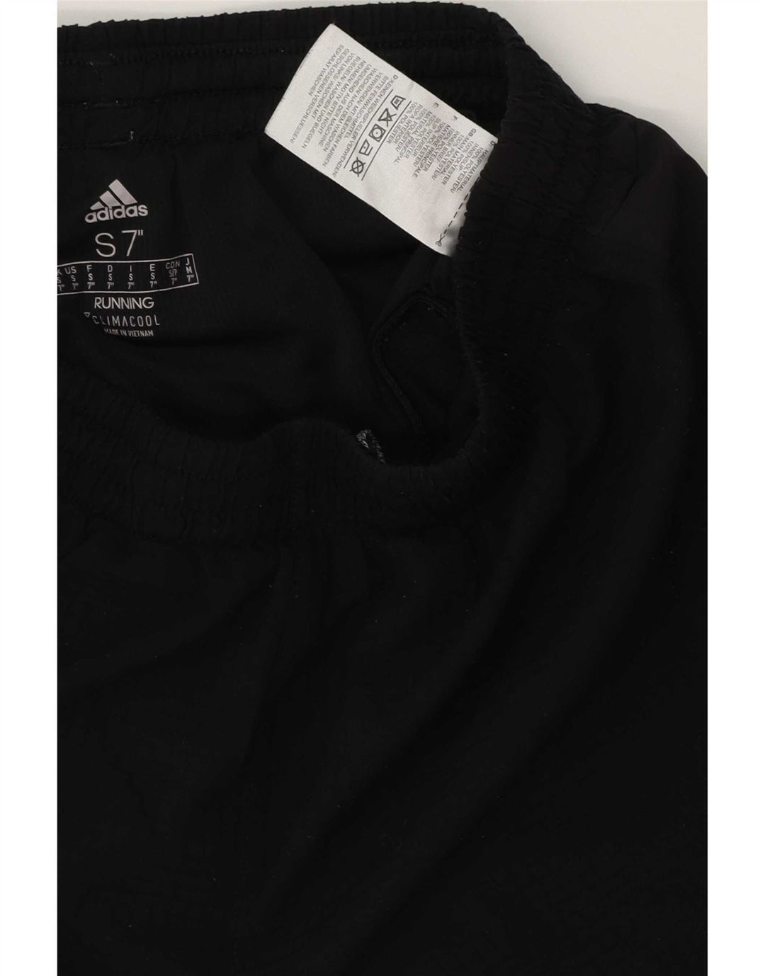 Męskie spodenki sportowe Adidas, małe, czarne, poliestrowe