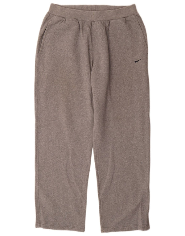 Męskie spodnie dresowe Nike XL, szare, bawełniane, sportowe