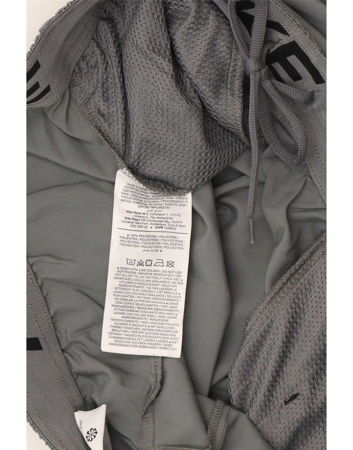Męskie spodenki sportowe Nike Dri Fit, duże, szare, z poliestru