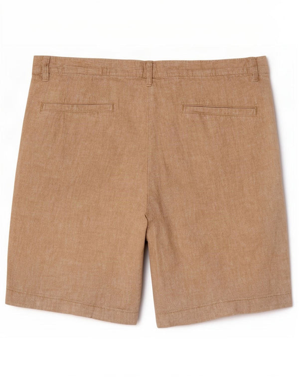 Damskie spodenki chino z wysokim stanem Dack IT 48 XL W34 beżowe