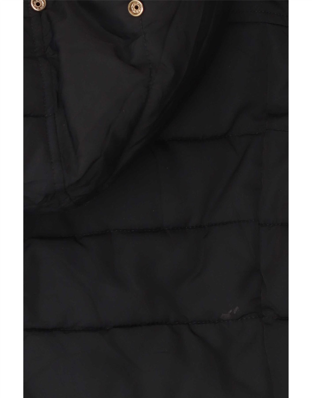 Topshop Damska ocieplana kurtka z kapturem UK 8 Small Black Poliester
