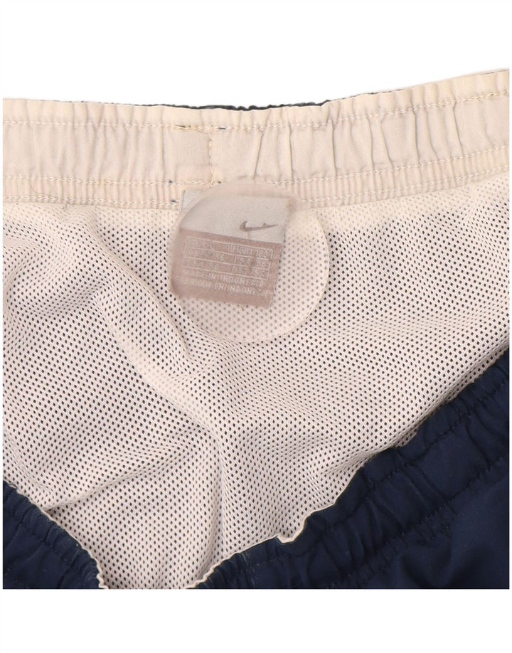 Męskie spodenki sportowe Nike, duże, granatowe, poliestrowe