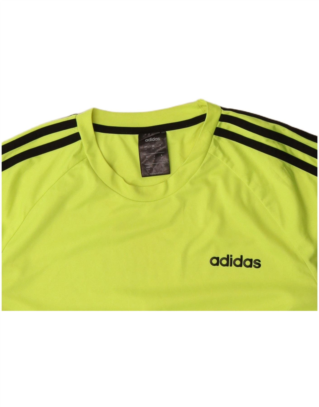 Męski T-shirt ADIDAS Climalite Top, średni zielony poliester