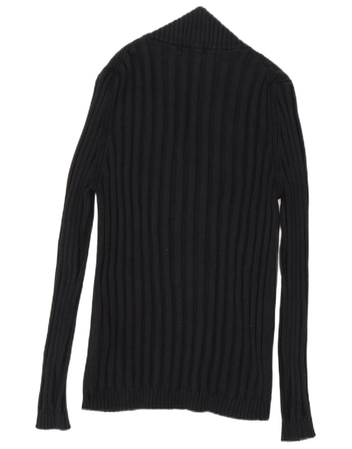Zara Męski sweter rozpinany XL Granatowy, bawełniany