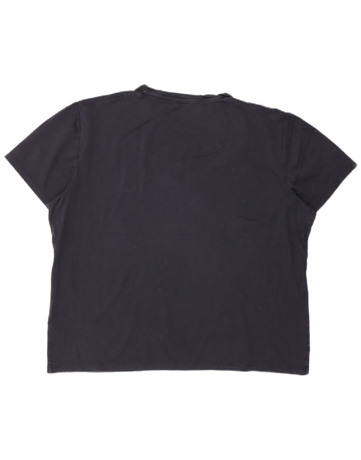 Koszulka męska Massimo Dutti Top 2XL granatowa