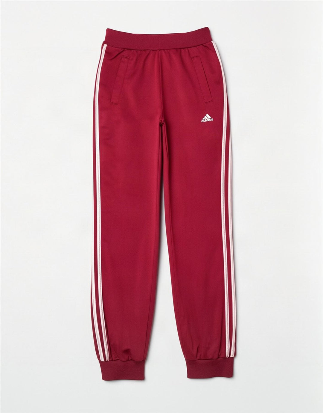 Damskie spodnie dresowe Adidas Joggers UK 16 Large Bordowy poliester