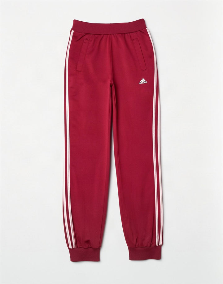 Damskie spodnie dresowe Adidas Joggers UK 16 Large Bordowy poliester