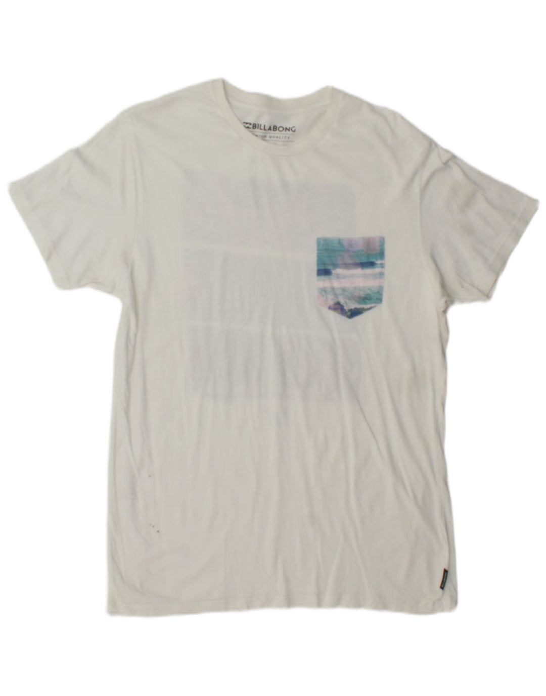 Męski T-shirt z grafiką Billabong, mały, biały