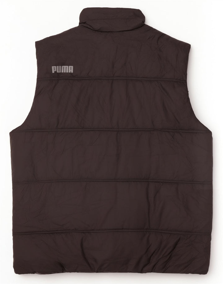Męska wyściełana kamizelka Puma Graphic UK 42 XL, czarny poliester