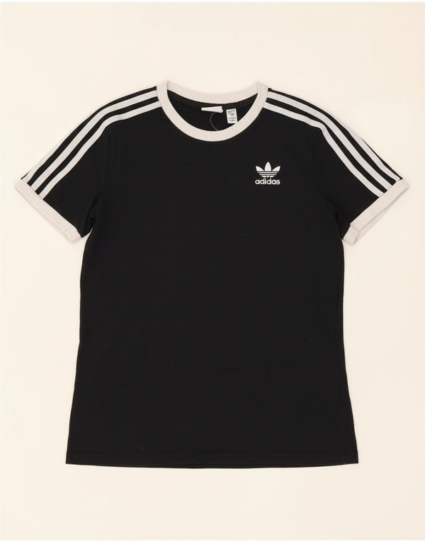 Damska koszulka Adidas Top UK 8 Small Black Cotton