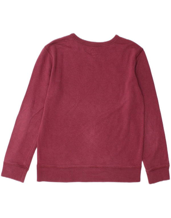 Bluza chłopięca Gap z grafiką, 14-15 lat, 2XL, bordowa