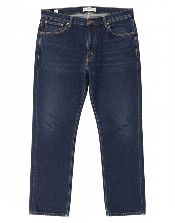 Męskie dżinsy Levi's 581 Straight W40 L30 Granatowa bawełna