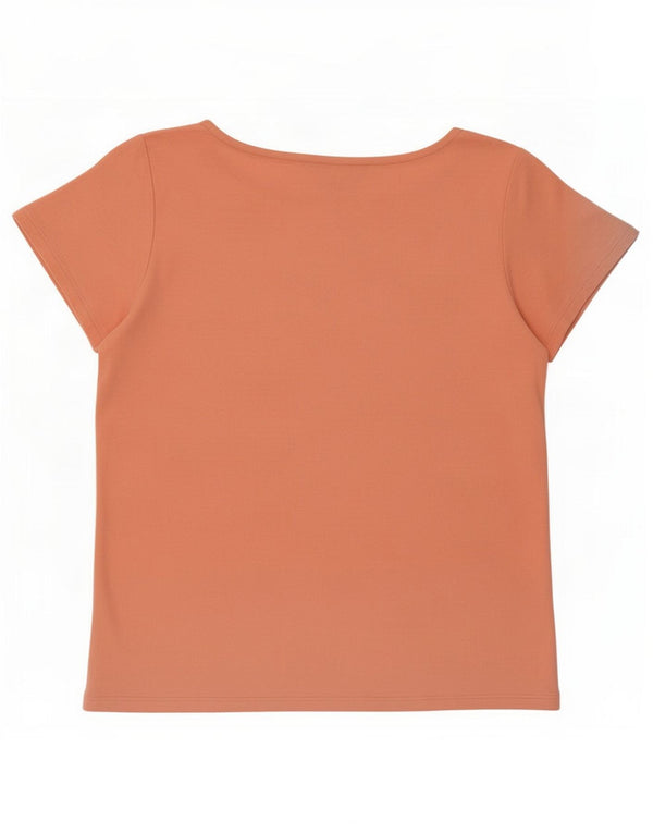 Crew Clothing T-shirt damski Top UK 8 Small Pink Cotton