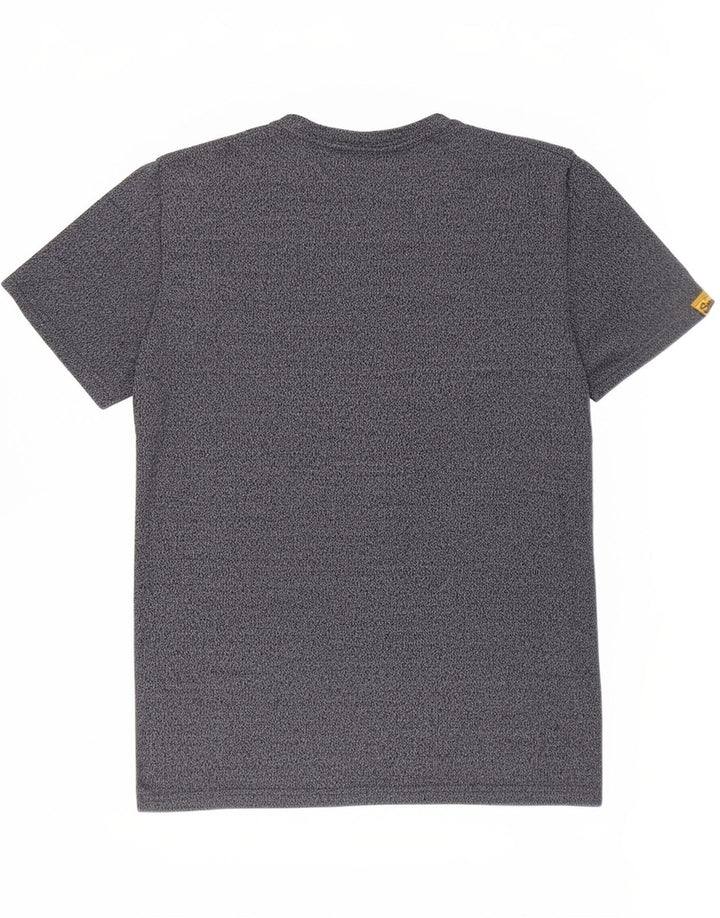 Męski T-shirt z grafiką Superdry, mały, granatowy, bawełniany