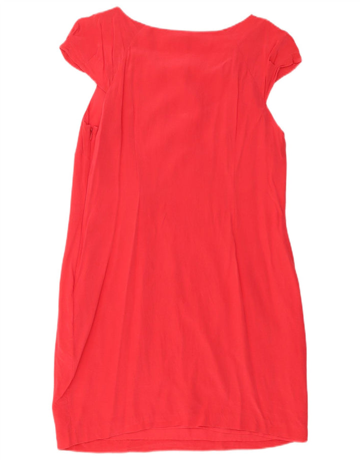 Damska sukienka płaszczowa COAST UK 12 Średnioróżowy jedwab w kwiaty