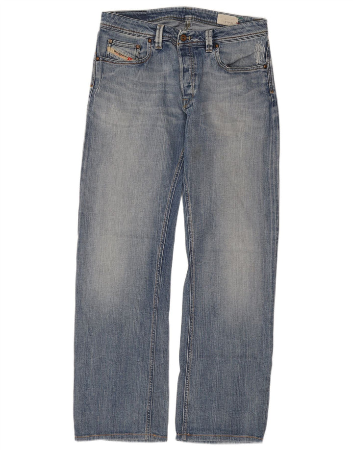 Damskie jeansy Diesel Levan Straight W33 L32 Niebieskie