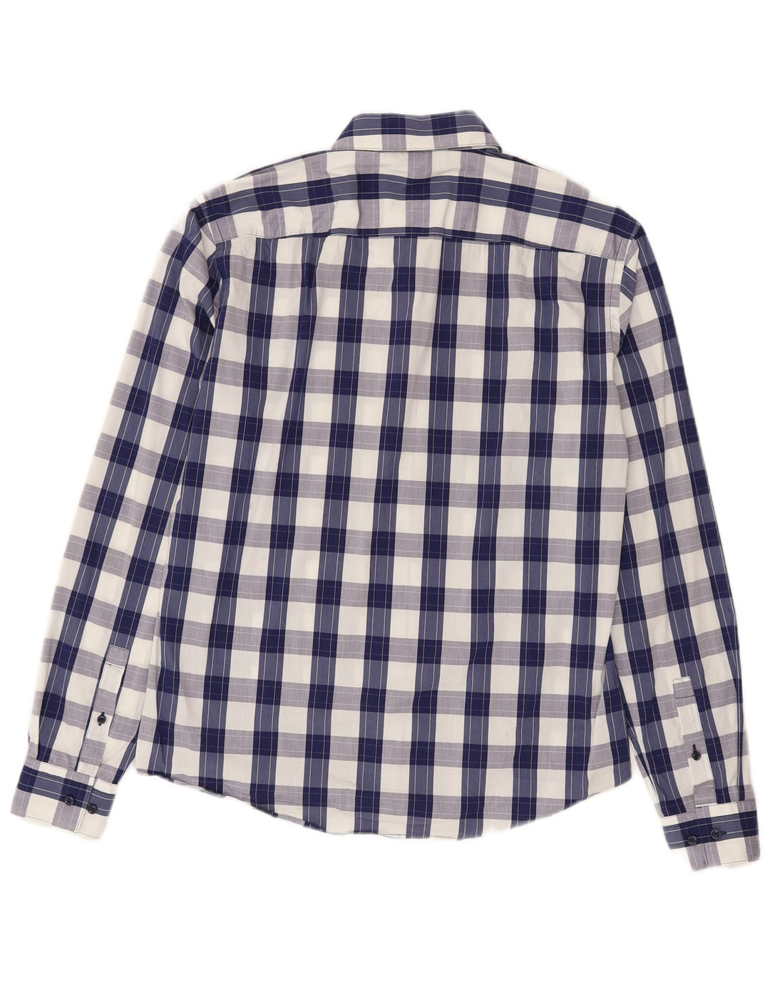 Koszula męska Hugo Boss Slim Fit, rozmiar 40 15 3/4, średnia niebieska kratka