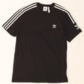 Adidas Męski T-shirt Top Duży Czarny Bawełniany
