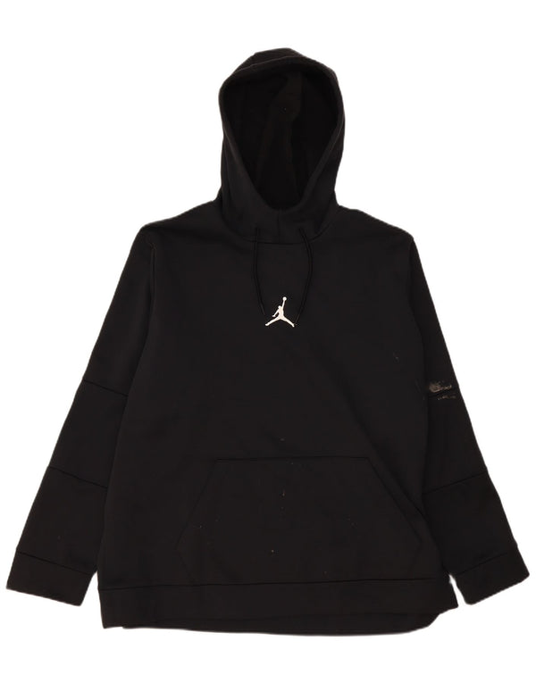 Męski sweter z kapturem Jordan Graphic Standard Fit 2XL, czarny poliester