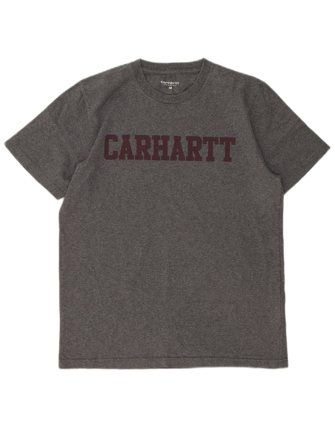 Męska koszulka z grafiką Carhartt, średnia szara bawełna