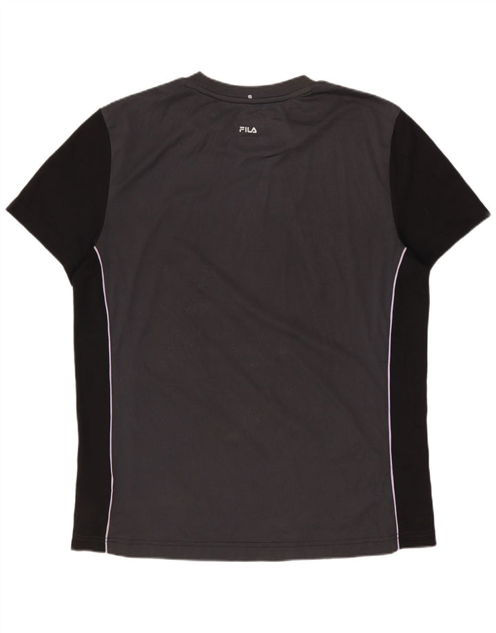 T-shirt męski FILA Top IT 48 Poliester w kolorze średnioszarym
