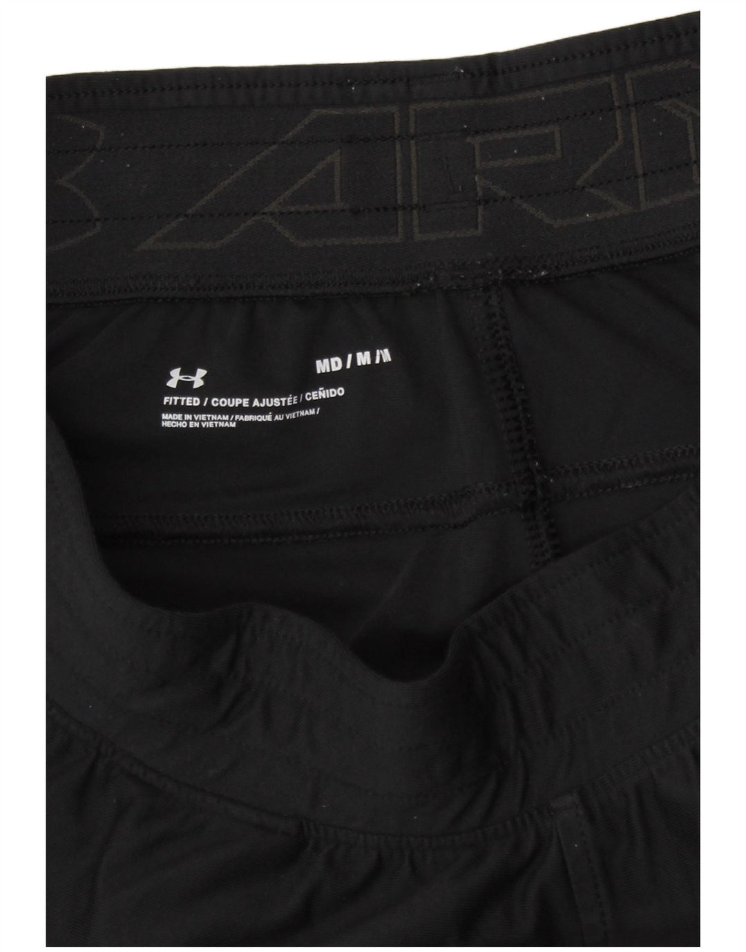 Damskie spodnie dresowe Under Armour UK 12, średni czarny poliester