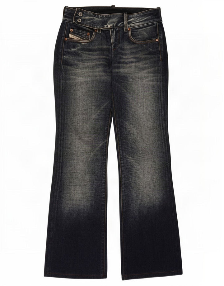Damskie jeansy Bootcut Diesel W26 L30 Granatowe, bawełniane