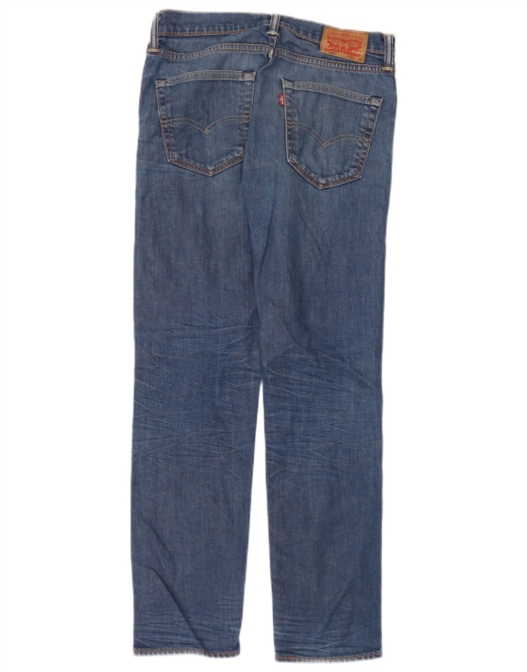 Męskie dżinsy Levi's 508 Straight W30 L30 Niebieskie bawełniane