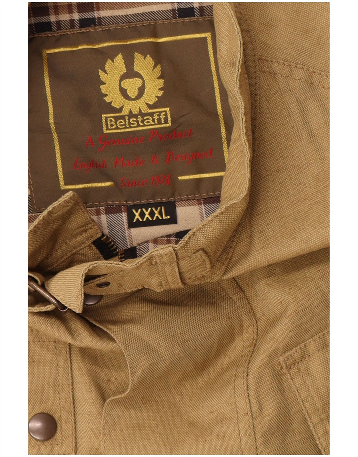 Męska kamizelka Utility Belstaff UK 46 3XL Beżowa lniana