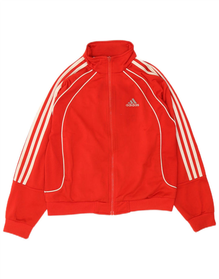 Kurtka Adidas Dziewczęca Dresowa Top 11-12 Lat Czerwona