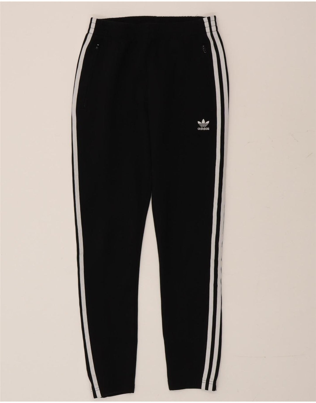 Damskie spodnie dresowe Adidas UK 6 XS Czarny poliester