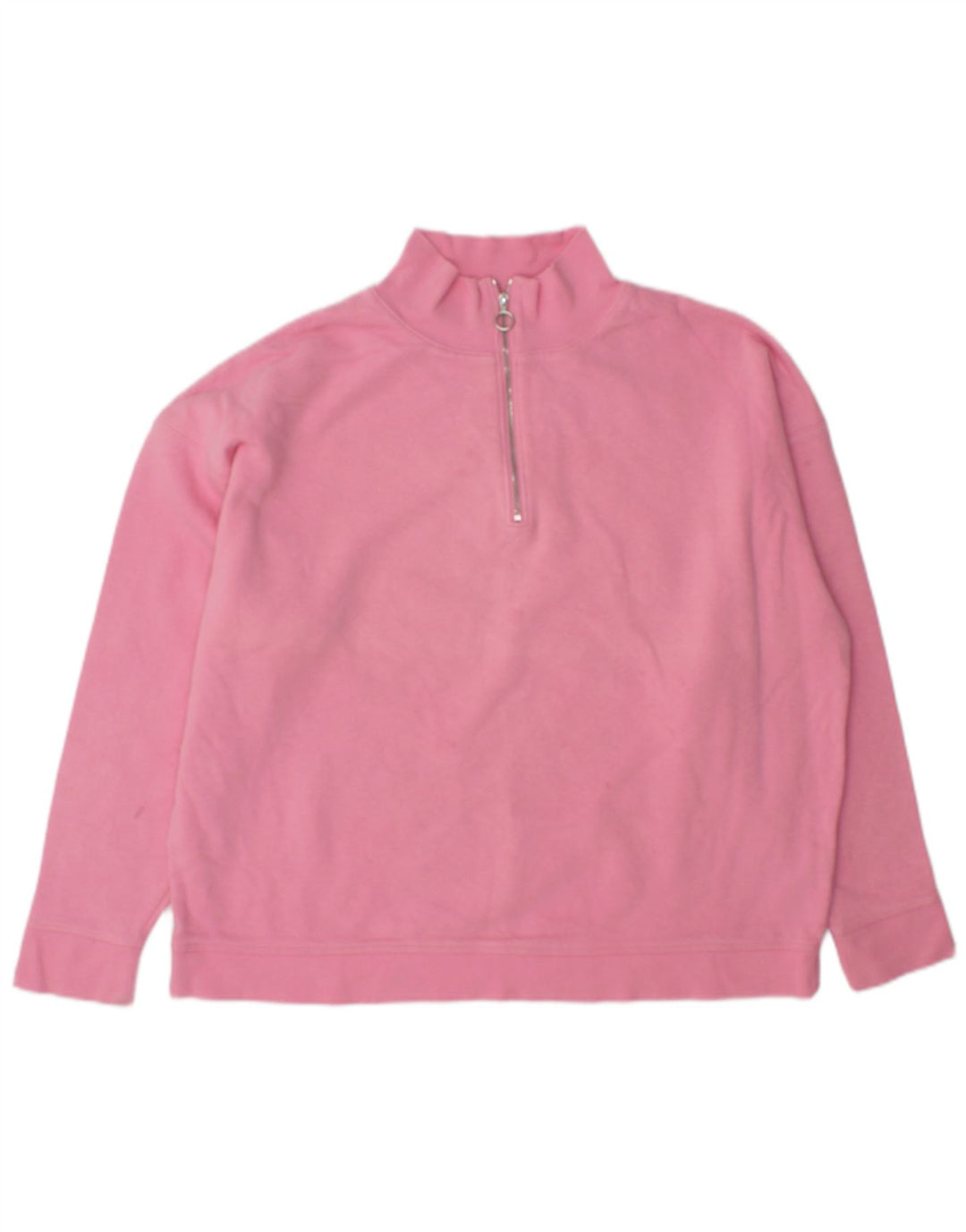 Marks & Spencer Damski sweter oversize UK 14, duży, różowy