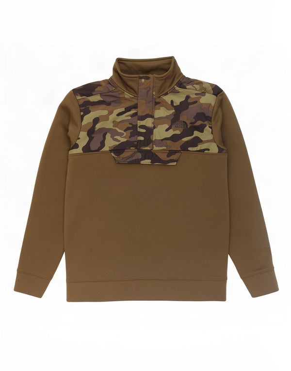 Bluza chłopięca The North Face 14-15 lat XL, kamuflaż khaki
