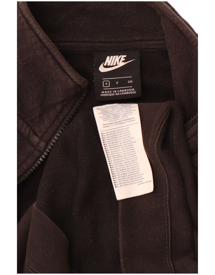 Męska bluza dresowa NIKE, mała, czarna, bawełniana