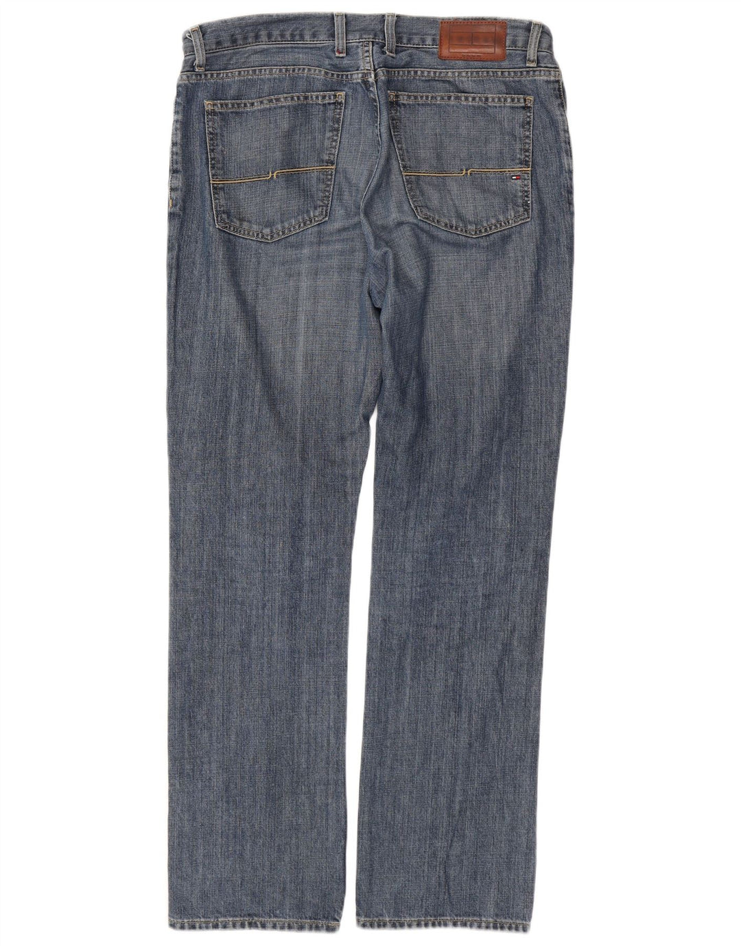 Męskie proste dżinsy TOMMY HILFIGER W33 L32 Niebieskie bawełniane