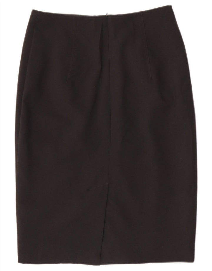 Marks & Spencer Damska spódnica ołówkowa UK 8 Small W28 Czarny poliester