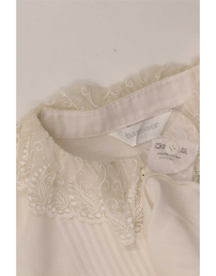 Damska bluzka koszulowa Hammer EU 40 Medium White Ramie