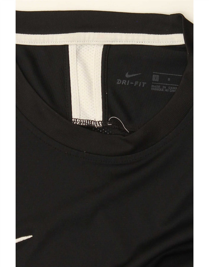 Męski T-shirt Nike Dri Fit, duży, czarny