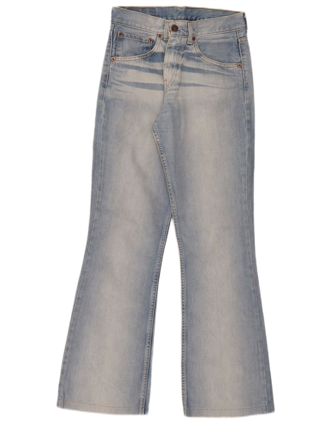 Damskie jeansy Levi's Bootcut W29 L31 Niebieska bawełna