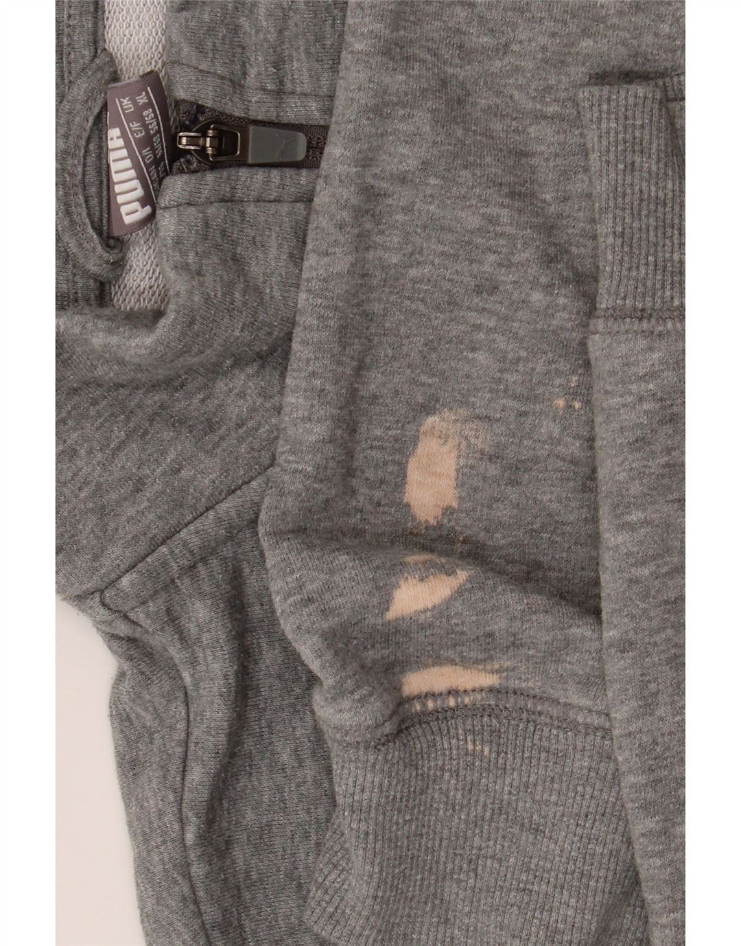 Męska bluza dresowa Puma z grafiką XL, szara bawełna