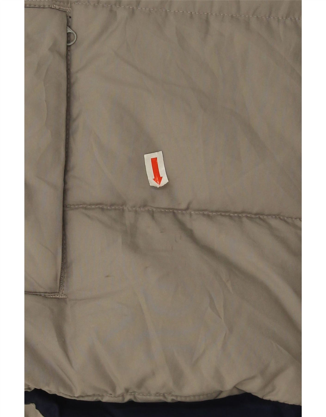 Chłopięca wyściełana kamizelka Nike 10-11 lat, poliester w kolorze średnioszarym