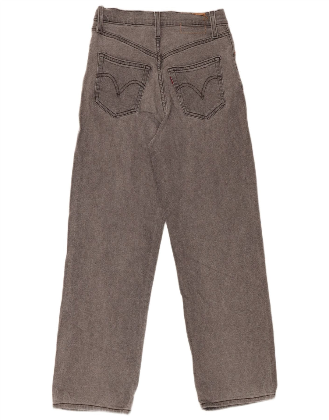 Damskie jeansy LEVI'S z szeroką nogawką i wysokim stanem W24 L27 szare